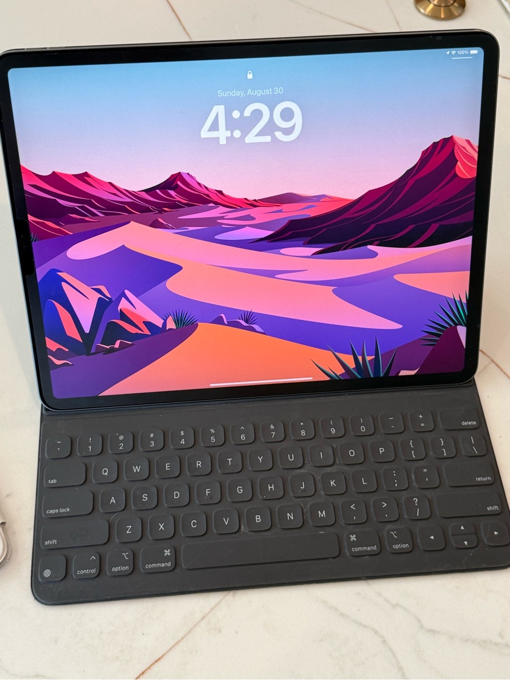 iPad Pro - 2018 12.9inch with folio and keyboard